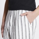 Pellavashortsit "Mella Stripe"